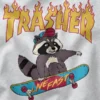 Trash Animals Skate Magazine Parody Meme Graphic Tee
