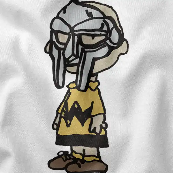 MF DOOM Charlie Brown Mashup Hip Hop Graphic Tee