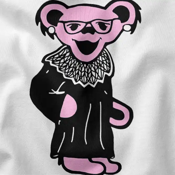 Retro Grateful Dead Dancing Bear Cartoon Graphic Tee