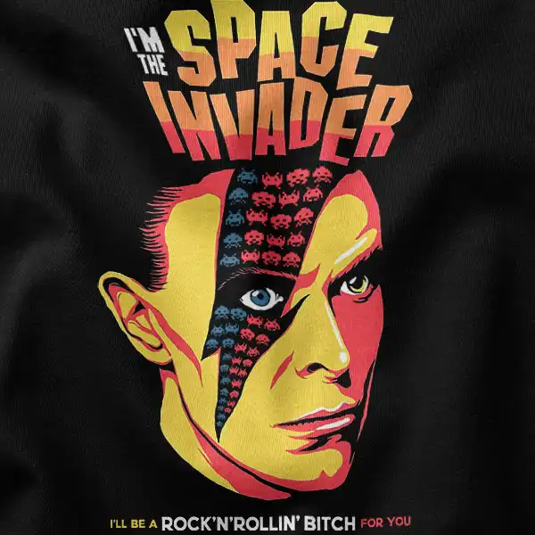 Moonage Daydream Comic Art Bowie Graphic Merch