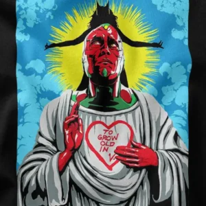 Quote Wandavision To Grow Old in V Graphic Merch