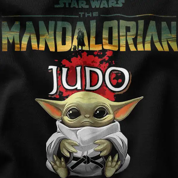 Funny Baby Yoda Judo Schools T-Shirt