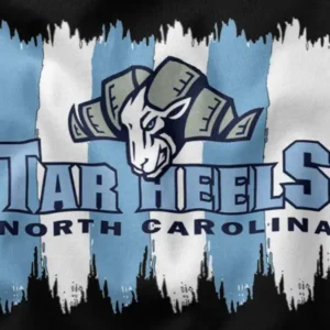Goheels Football Mascot Graphic Apparel