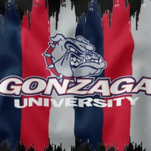 Spike The Bulldog Gonzaga Art Graphic Apparel