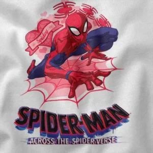 Spidey Love Into Spider Verse Graphic Merch