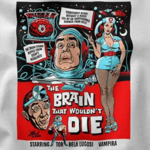Brain That Wouldn't Die Classic Graphic Apparel