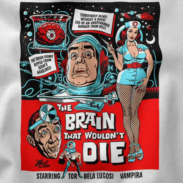 Brain That Wouldn't Die Classic Graphic Apparel