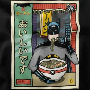 Spicy Ramen Batman Dark Knight Graphic Merch