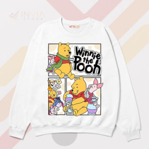 Joy with Winnie the Pooh Comic Sweatshirt