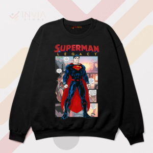 Last Son of Krypton Superman Legacy Black Sweatshirt
