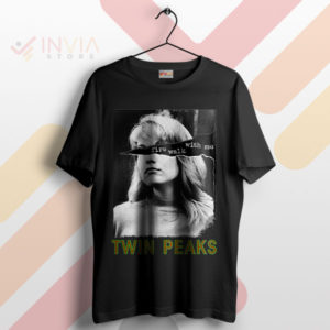 Laura Palmer Journey Fire Walk With Me Black T-Shirt
