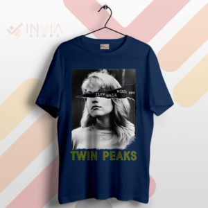 Laura Palmer Journey Fire Walk With Me Navy T-Shirt