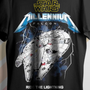 Light Up the Skies Millennium Falcon T-Shirt 2