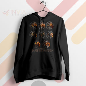 Lineup House of the Dragon Characters Black Hoodie