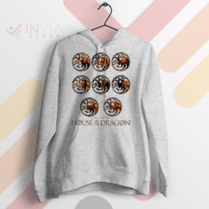 Lineup House of the Dragon Characters Sport Grey Hoodie