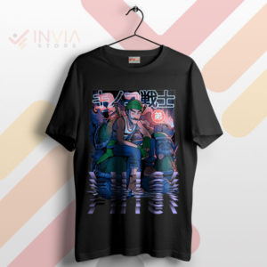 Luigi's Legacy Green Mushroom Brother Black T-Shirt