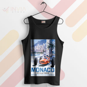 Monaco Memories F1 Classic 1965 Black Tank Top