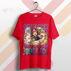 Navigate the Seas Chopper One Piece Red T-Shirt