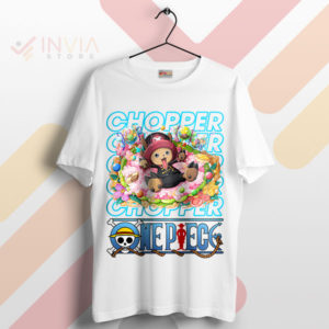 Navigate the Seas Chopper One Piece White T-Shirt