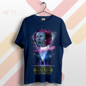 Princess of the Stars Leia Nebula Navy T-Shirt