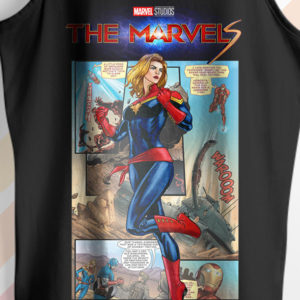 Rise of a Hero The Marvels Comic Art Tank Top 2