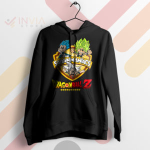 Saiyanmaniacs Zany Z Fighters Dragon Ball Black Hoodie