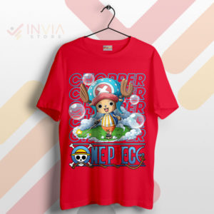 Straw Hat Crew Doctor Doctor Cute Chopper Red T-Shirt