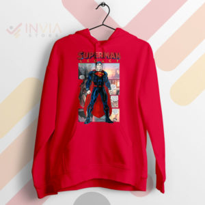 Strength and Honor Superman Legacy Comic Red Hoodie