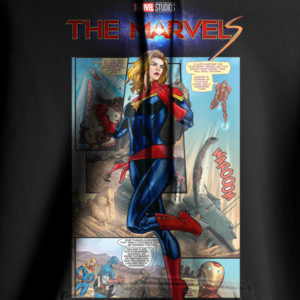 Superhero Sensation The Marvels Comic Hoodie 2