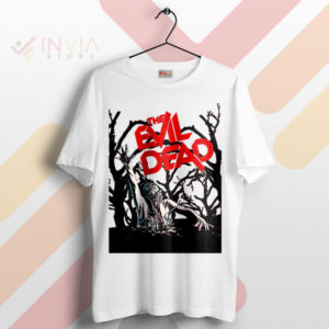 The Darkness Evil Dead Rise Graphic White T-ShirtThe Darkness Evil Dead Rise Graphic White T-Shirt