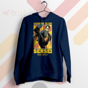 The Way of Dwight Office Sensei Navy Hoodie