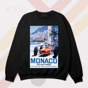 Timeless Speed Monaco F1 Classic 1965 Black Sweatshirt