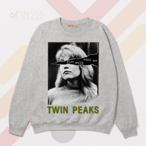 Twin Peaks Tribute Laura Palmer Secrets Sport Grey Sweatshirt