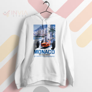 Vintage Victory Lap Monaco F1 1965 Hoodie
