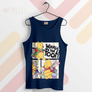 Wear Your Winnie the Pooh Comic Navy Tank TopWear Your Winnie the Pooh Comic Navy Tank Top