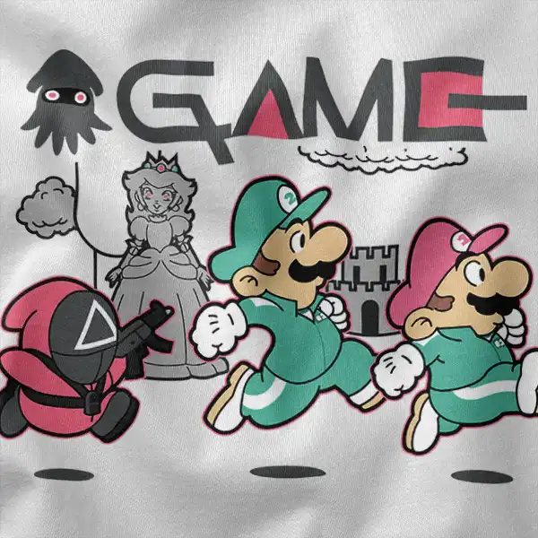 The Squid Game 2 Super Mario T-Shirt