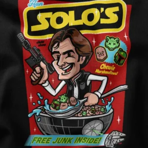 The Force of Breakfast Han Solo Graphic Apparel