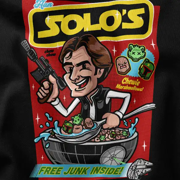 The Force Of Breakfast Han Solo T-Shirt