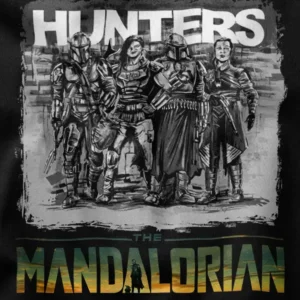 Mastering The Mandalorian Hunters Sci-Fi Parody Graphic Merch