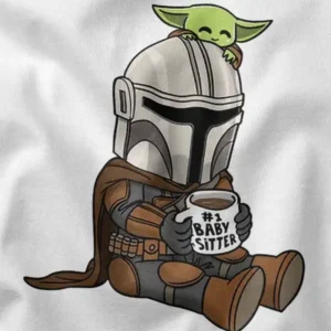 Mandalorian Legends Baby Sitter Grogu Graphic Apparel
