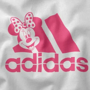 Unique Cartoon Minnie Mouse Adidas Graphic Apparel