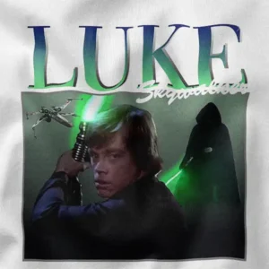 Young Luke Skywalker Vintage Graphic Merch