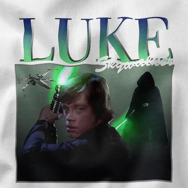 Young Luke Skywalker Vintage Graphic Merch