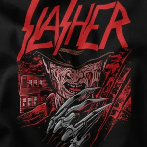 Blood Nightmare Freddy Krueger Slasher Graphic Merch