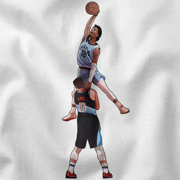Vertical Limit Ja Morant Jump Over T-Shirt