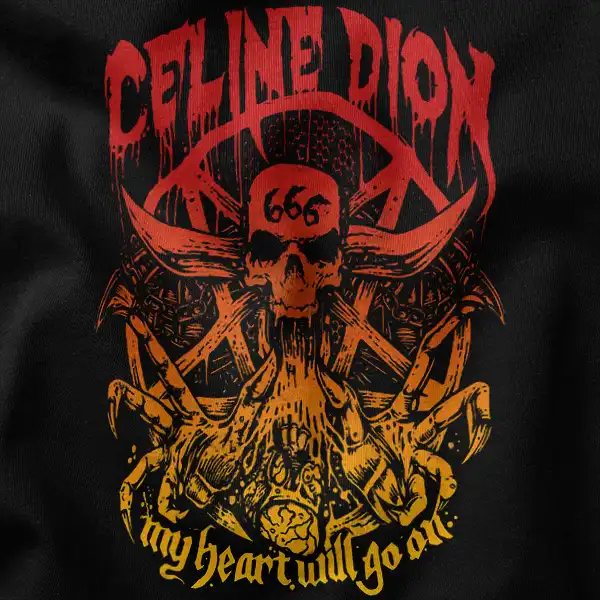 Eternal Love in Lyrics Celine Dion Graphic Apparel