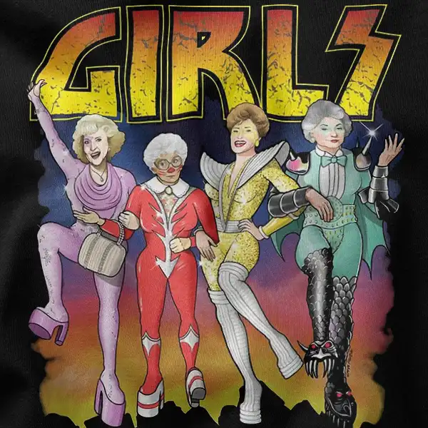 Golden Girls Kiss Band Tribute Graphic Merch
