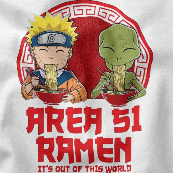 Naruto Ramen in Storm Area 51 T-Shirt