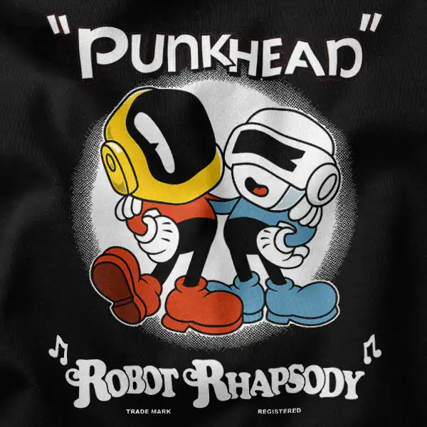 Cuphead Musical Mashup Daft Punk Graphic Merch