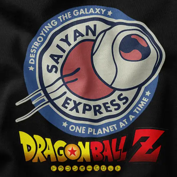 Adventure Saiyan Express Space Pod Graphic Merch